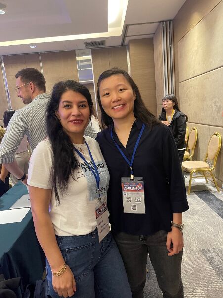 2024 Travel Awardees Manijeh Khanmohammadi and Shin Wei Chong